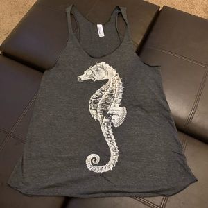 Seahorse tank top